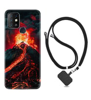 INFINIX Hot 8 9 10 11S Hot 10 Play 10T Kılıf Boyun Askılı Silikon Yanardağ 1611