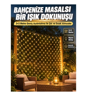 Mey İthalat® Sıcak Gün Işığı LED ile Geniş Alanlarda Göz Alıcı Dekorasyon