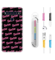 TCL 10L 10 Plus 10SE 20E 20SE 30SE L7 Kılıf Kablo Koruma Spiral Silikon Barbie 1404