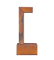Corten Tekli Su Perdesi (Standart)