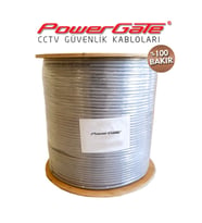 Powergate Vıa 250mt, 2+1 (2x0,22+0,22) %100 Bakır, Cctv Güvenlik Kablosu