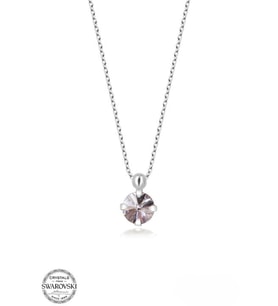 SWAROVSKİ TAŞLI  CRYSTAL 925 AYAR GÜMÜŞ KOLYE