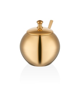 Satürn Baharatlık Kaşıklı - Titanyum Gold