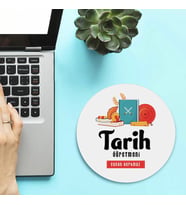 Kişiye Özel Tarih Öğretmenlerine Hediye Mousepad