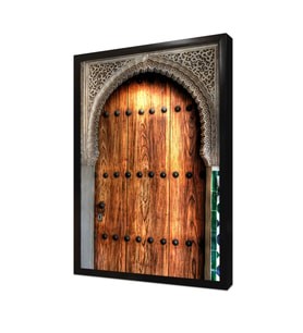 Ahşap Oyma Kapı Çerçeveli Mdf Tablo