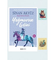 Yağmurun Gelini - Sinan Akyüz - Alfa Yayıncılık - 9786051714486 - Not Defterli Seti (Renksiz)