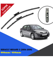 RENAULT MEGANE 2 Muz Silecek Takımı (2006-2008) 60-45 cm(95-500)