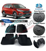 Honda Crv Havuzlu 3D Paspas Niken Siyah 2013-2017