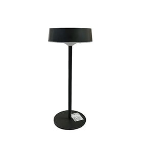 CT-8450 Dubai Solar Şarjlı LED Masa Lambası Siyah Kasa 3 Renk Ayarlı Dimmerli Dekoratif Aydınlatma 3200K - 4000K - 6400K