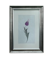 e38 EL İŞÇİLİĞİ LALE EBRU TABLO 50*36 CM-6455