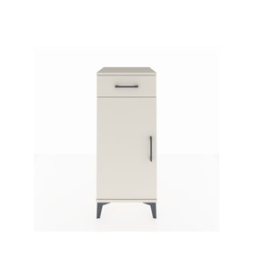 Hyperion Komodin Tek Raflı Tek Çekmeceli Tek Kapaklı 44x44x106 Aytaşı-Aytaşı