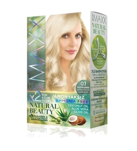Natural Beauty Amonyaksız Saç Boyası 0.1 Platin Sarısı