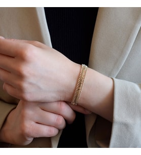 Viyana Zincir Bileklik (Gold)