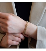 Viyana Zincir Bileklik (Gold)