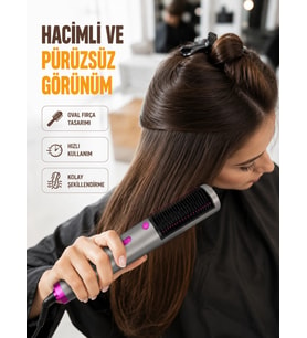 Hızlı Kurutma ve Parlak Saçlar İçin Profesyonel Fırça