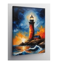 Kanvas Tablo Deniz Feneri 100 X 140 Cnvsdkey-126224-100-140