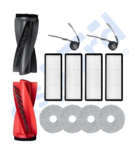 Roborock Qrevo Curv Uyumlu 1 Ana Fırça 2 Yan Fırça 4 Filtre 4 Mop PKT-iasgf0000598