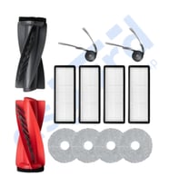 Roborock Qrevo Curv Uyumlu 1 Ana Fırça 2 Yan Fırça 4 Filtre 4 Mop PKT-iasgf0000598