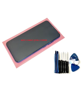 Xiaomi Redmi NOTE 8 Uyumlu Lcd Ekran Dokunmatik Servis (ÇITALI MAVİ) Tamir Seti