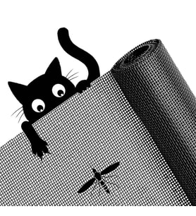 160cm x 200cm Yırtılmaz Sineklik Kedi Köpek Teli fiberpolyester Sinek Tülü Pet Tül