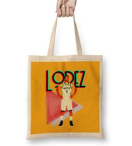 Brook Lopez Vintage Art - Legend Basketball Gift Bez Çanta Uzun Saplı