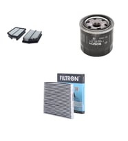 Bosch Filtre Bakım Seti Hyundai i30 1.4 100 Beygir 2012-2014 Benzinli Hava + Yağ f. + Polen Filtre Filtron
