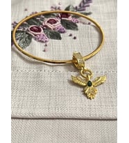 Melek Model Charm Ajda 925 Ayar Gümüş Ajda Bilezik