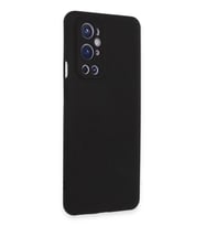 One Plus 9 Pro Kılıf Nano içi Kadife Silikon - Siyah