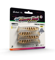 Ulti Baits Minnow Shad Silikon Balık 70MM 1,6gr 4 Adet, UB-C11, Shrimp, Karides Desenli