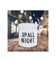 Dalgalı Küllük Up All Night Yazı Baskılı Kül Tablası
