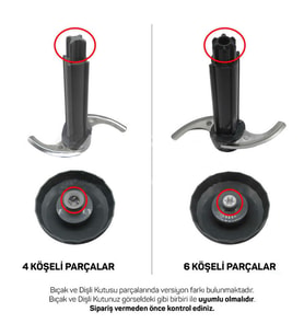 Arzum Uyumlu AR1025 SMARTMAX Blender Doğrayıcı Hazne Kapağı