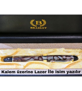 Kişiye Özel Dolma Kalem Üzerine Lazer İle İsim Yazma
