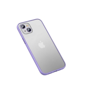 Apple iPhone 13 Uyumlu Kılıf Zore Retro Kapak (Lila)