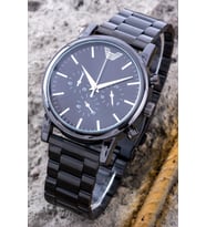 Orijinal Yeni Sezon Erkek Çelik Kol Saat Siyah Renk  ST-304290