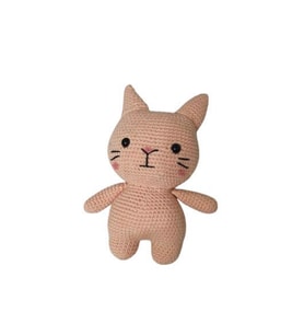 Yavru Ağzı Miniş Pisi Uyku Arkadaşı Amigurumi Organik Oyuncak