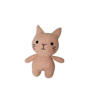 Yavru Ağzı Miniş Pisi Uyku Arkadaşı Amigurumi Organik Oyuncak
