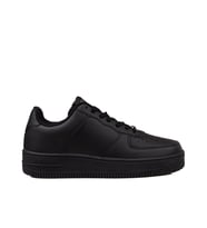 Trend Adımlar Siyah Force Memory Foam Tabanlı Mevsimlik Unisex Sneaker