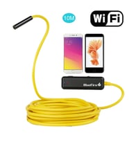 Newdaki 10 M Sarı Sert Tel 1200 Piksel 2 Mp Endoskop Wifi Yılan Kamera