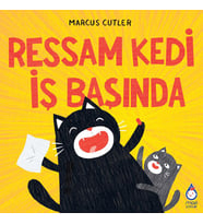 Ressam Kedi İş Başında