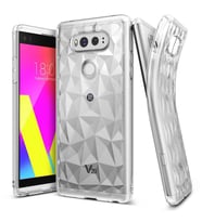 Ringke Air Prism 3D Elmas Yansıması V20 ile Uyumlu Kılıf Clear