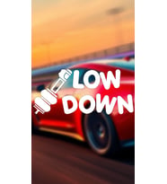 Low Down 20x9 Jdm Yazı Araba-motosiklet Cam Etiket Sticker Beyaz Renk