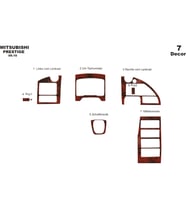Meriç® Mitsubishi Temsa Prestige Ön Torpido Kaplama Maun 7 P. 2010-2011 (Maun)