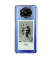 Poco X3 Pro / X3 NFC Uyumlu Medusa Tasarımlı Şeffaf Telefon Kılıfı