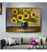 Altın Çerçeveli dekoratif tablo a1403 (Gold)