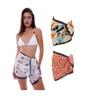 3'lü Set – Popüler Kısa Pareo Koleksiyonu (Çok Renkli)