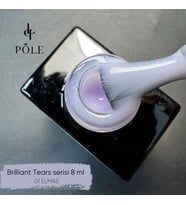 Kalıcı oje Brilliant tears ışıltılı 01 Elmas 8 ml.