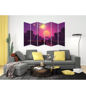 GÜN BATIMI SUNSET MDF TABLO-1447 MODEL-B