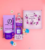 Kadınlar Günü Özel Hediye Seti &Kişiye Özel Defter,Kalem, Fincan & 200ml İncir Kolnyası, Kokulu Mum, Magnet