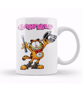 Garfield Magician 01 Kupa Bardak Porselen