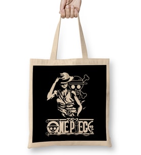 One Piece - Luffy Character Bez Çanta Uzun Saplı